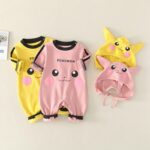 Surpyjama sous forme de Pikachu pour bébé en coton_6