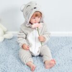 Suryjama tigre thermique à capuche pour bébé_8